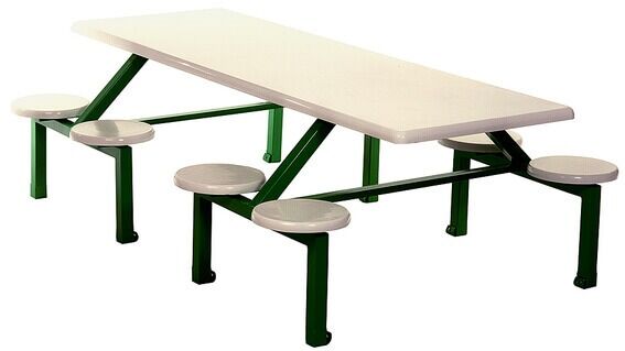 8 Seater Stool Canteen Fibreglass